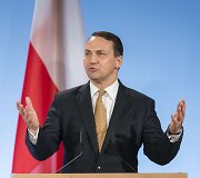 Lenkijos užsienio reikalų ministras Radoslawas Sikorskis