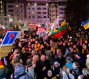 Trečiadienio protestas &bdquo;&Scaron;alin rankas nuo laisvo žodžio!&ldquo;