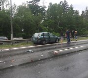 Avarija kelyje Vilnius-Kaunas
