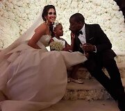 Folarinas Alakija su dukra ir Nazanin Jafarian Ghaissarifar