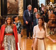 Melania Trump ir Argentinos prezidento žmona Juliana Awada