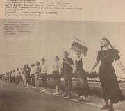 Baltijos kelias: atsiuntė Agnė Zuokienė