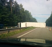 Avarija automagistralės Vilnius Kaunas 58-ajame kilometre ties Bačkonimis
