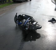 Mopedo ir motociklo avarija Ilgiaukos miestelyje