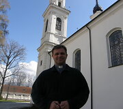 Marijampolės &scaron;v. Arkangelo Mykolo parapijos klebonas Andrius &Scaron;idlauskas