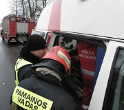 Kauno rajone į medį rėžėsi &bdquo;VW Passat&ldquo;