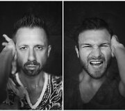 Linas Adomaitis ir Vaidas Baumila 