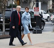Donaldas Trumpas ir Melania Trump