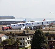 Turkijos oro linijų lėktuvas Katmandu oro uoste
