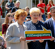 Dalia Grybauskaitė vykdė kampaniją &bdquo;Už saugią Lietuvą&ldquo;, tačiau teisėkūroje rodė mažiau veržlumo, susijusio su socialiniu teisingumu.