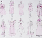 Ingos Skripkos kolekcijos eskizai