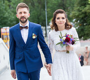 Menininkės Jolitos Vaitkutės ir Silvestro Dikčiaus vestuvės