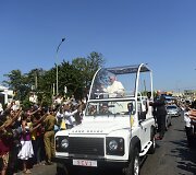 Popiežius Pranci&scaron;kus &Scaron;ri lankoje