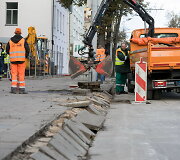 Antakalnio gatvės rekonstrukcijos darbai