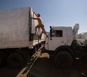 Rusijos &bdquo;humanitarinės pagalbos&ldquo; siunta