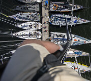 Regatos &bdquo;AF Offshore Race&ldquo; aplink Gotlando salą startas