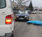 &bdquo;VW Golf&ldquo; mirtinai partrenkė pėsčiąjį