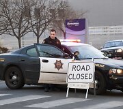 Policija užblokavo kelią prie medicinos centro &bdquo;Renown&ldquo;