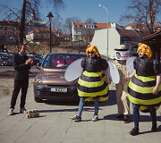 &bdquo;CityBee&ldquo; pristatė Lietuvoje retai sutinkamą automobilį &bdquo;Fiat Multipla&ldquo;