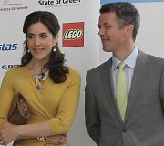 Danijos princas Frederikas su žmona princese Mary