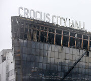 &bdquo;Crocus City Hall&ldquo; salė po gaisro Maskvoje