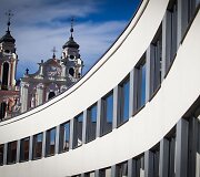 Saulės nutviekstas Vilnius ir vilniečiai.