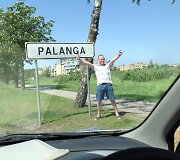 Saulėtas savaitgalis Palangoje