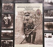 Vilniuje &ndash; pilietinė akcija partizanui A.Ramanauskui&ndash;Vanagui palaikyti