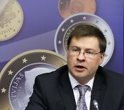 Latvijos ministras pirmininkas Valdis Dombrovski