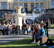 Tarptautinio vasaros festivalio atidarymas Chaimo Frenkelio viloje subūrė &Scaron;iaulių bendruomenę