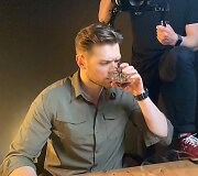 Jurijaus Veklenko klipo &bdquo;Apie Ją&ldquo; filmavimas