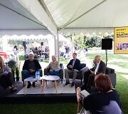 Diskusija festivalyje &bdquo;BŪTENT&ldquo; apie Ukrainos integraciją į ES
