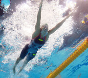 Įspūdingiausi kadrai i&scaron; FINA pasaulio vandens sporto &scaron;akų pirmenybių Budape&scaron;te