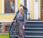 Dauk&scaron;iagirės dvaro &scaron;eimininkė Giedrė Ūselytė-Bagdonavičienė