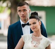 Gintarės Jaro&scaron;aitės ir Edgaro Žarskio vestuvių akimirka