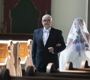  Ugnės Galadauskaitės ir Mariaus Sipario vestuvių akimirka