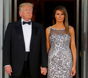Donaldas Trumpas su žmona Melania Trump