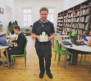 Kauno Vinco Kudirkos vie&scaron;ojoje bibliotekoje jau kuriama trimatė vandens miesto vizija