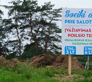 Salotės ežero apylinkės ir &bdquo;apkasai&ldquo;