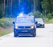 Spaudos konferencija Gaižiūnų poligone radus nuritusį droną