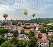 Per Lietuvą oro balionu