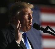 JAV prezidento Donaldo Trumpo kalba