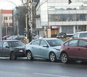 Avarija T. Narbuto gatvėje