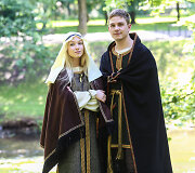 I-IV amžius, žiemgalių genties kostiumas