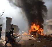 Protestuotojai Burkina Faso sostinėje