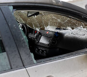 Penktadienio incidentas judrioje Vilniaus gatvėje: ma&scaron;ina užsidegė kelionės metu
