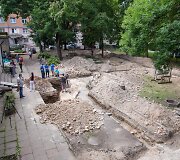 Vilniaus Didžiosios sinagogos archeologinių atradimų pristatymas