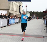 10 kilometrų bėgimo Alytuje nugalėtojais tapo Aurimas Skinulis ir Vaida Žūsinaitė