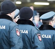 Naujasis policijos pastatas &scaron;alia Pilaitės pr.