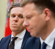 Gabrielius Landsbergis ir Vilius &Scaron;apoka